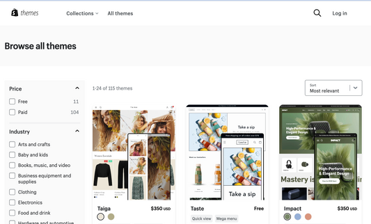 Shopify Store Themes